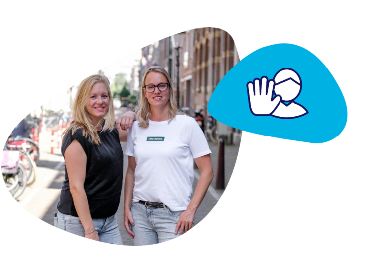 Carlijn en Christiane